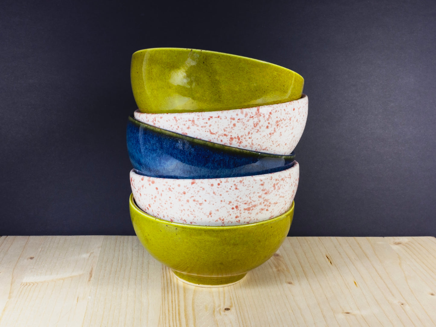 Small Serving Bowl – Strawberry Splatter