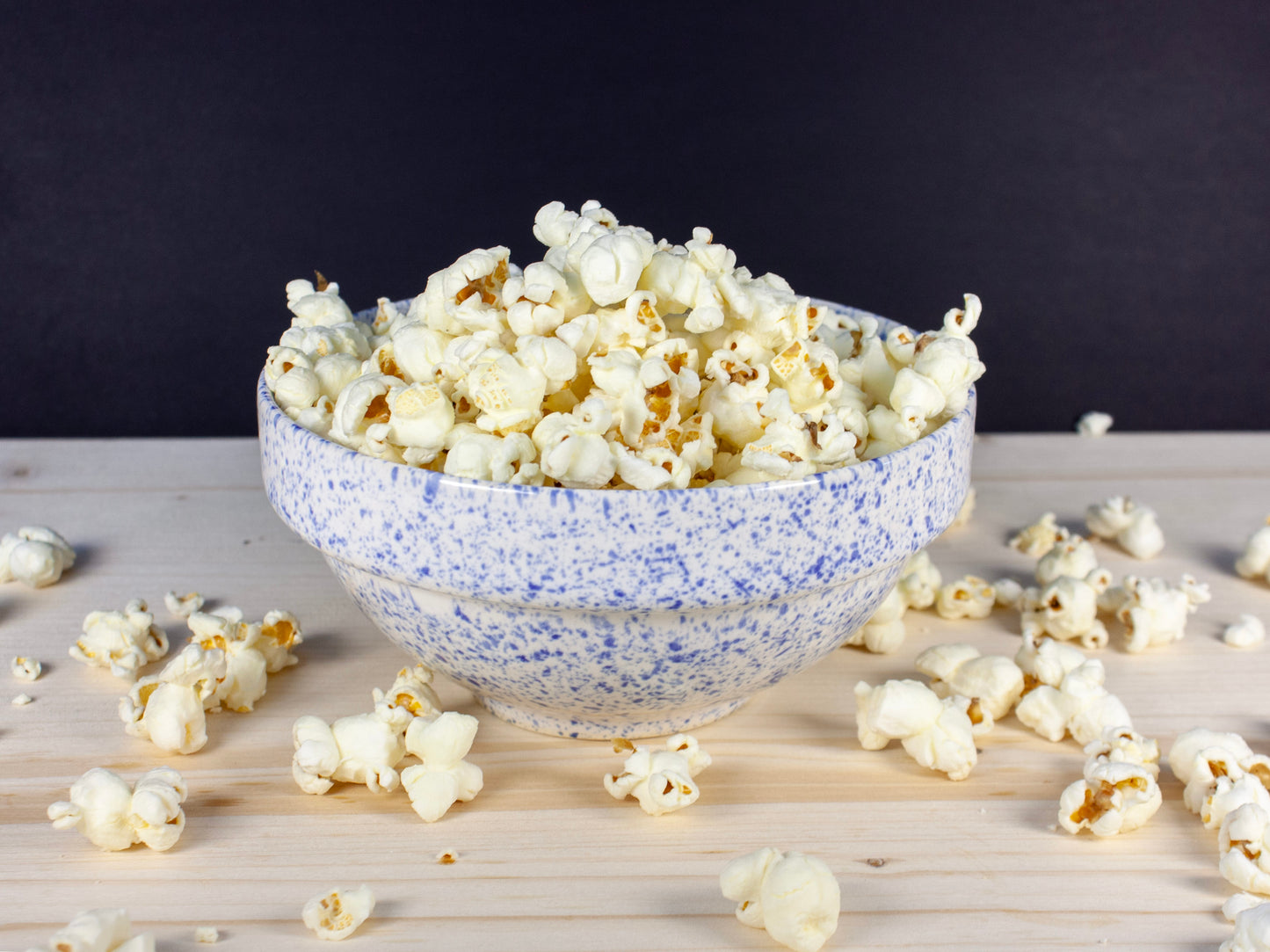 Soup Bowl – Blue Splatter