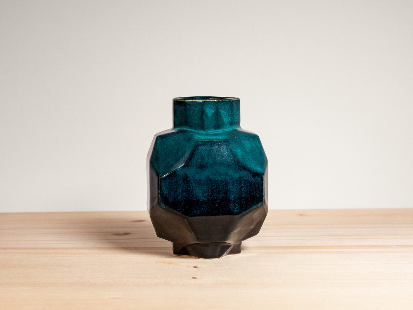 Small Geo Vase – Deep Sea