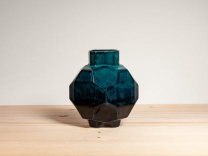 Small Geo Vase – Deep Sea