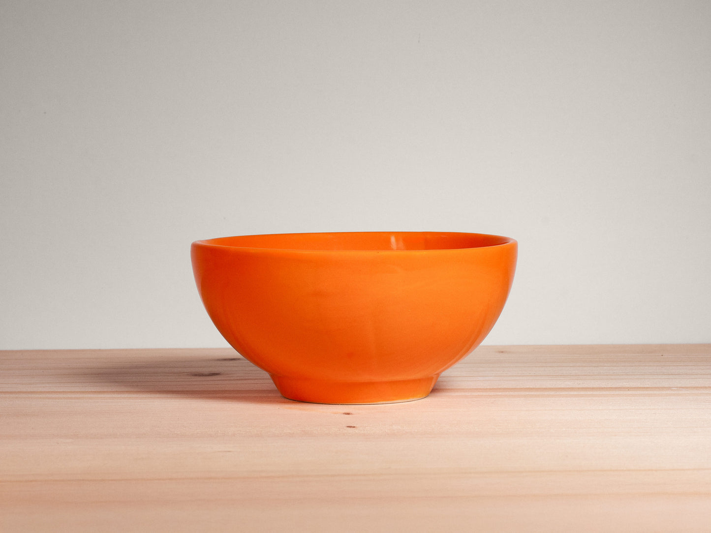 Small Serving Bowl – Tangerine