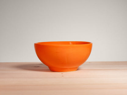 Small Serving Bowl – Tangerine