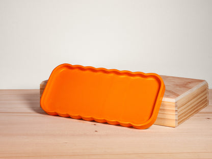 Wavy Tray – Tangerine