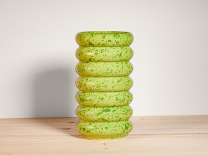 Wavy Cylinder Vase – Pear