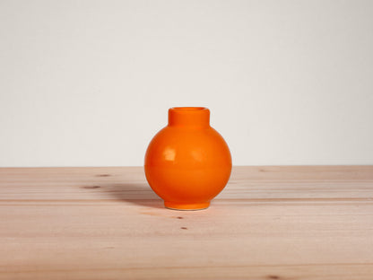 Mini Orb Bud Vase – Tangerine