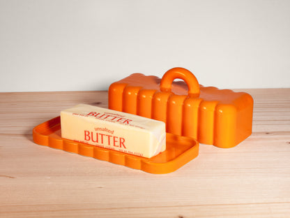 Butter Dish – Tangerine