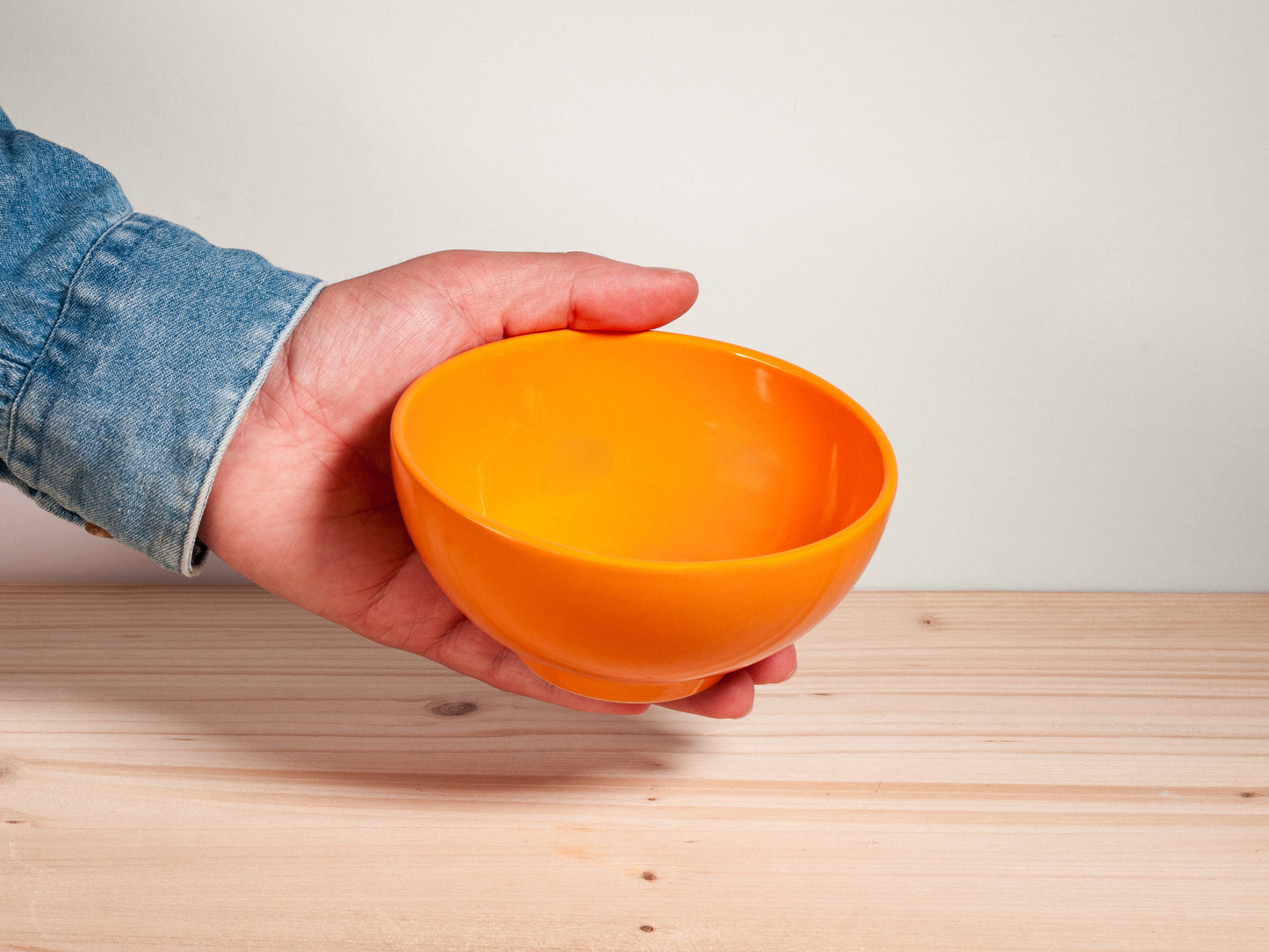 Small Serving Bowl – Tangerine
