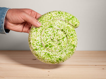 Spiral Trivet – Grass Green Splatter