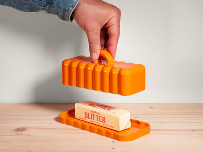 Butter Dish – Tangerine