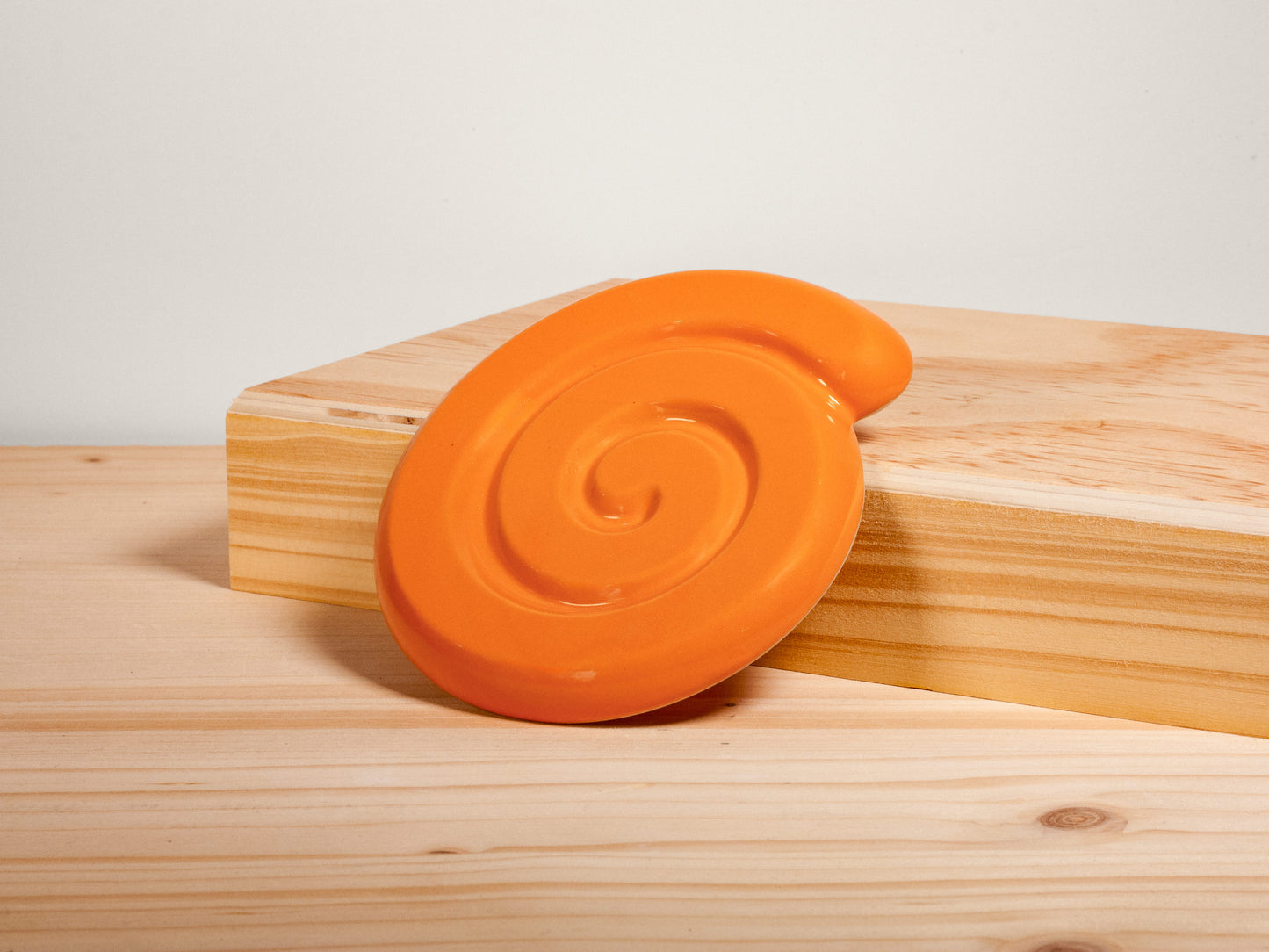 Spiral Coasters (Set of 2) – Tangerine