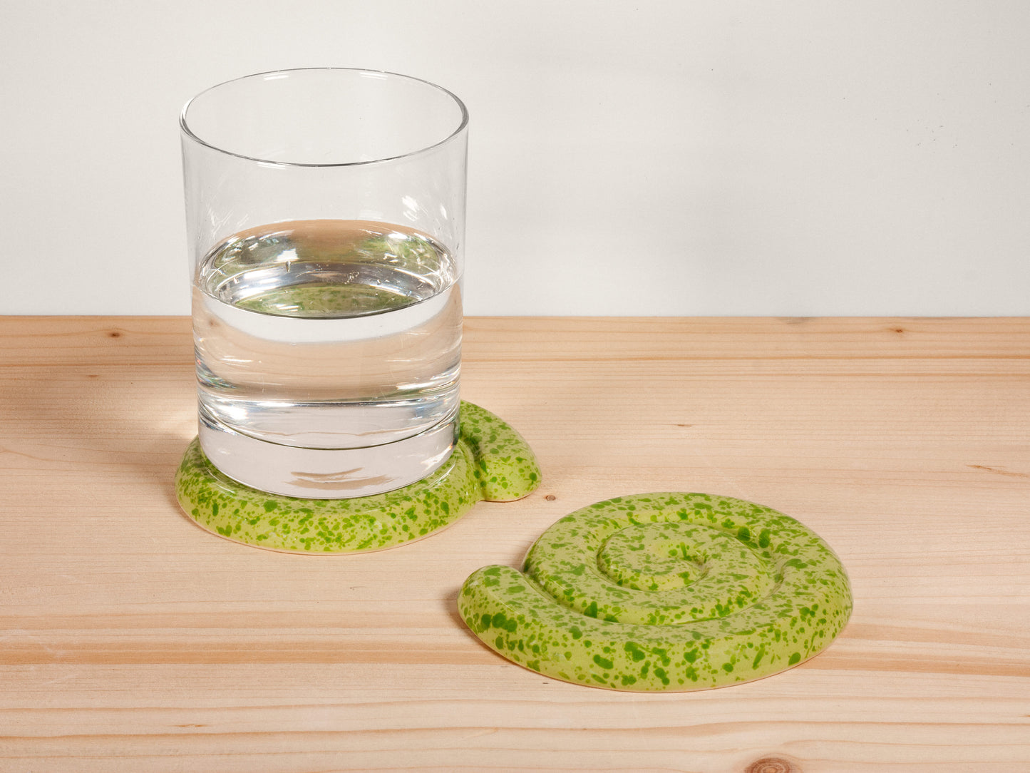 Spiral Coasters (Set of 2) – Pear