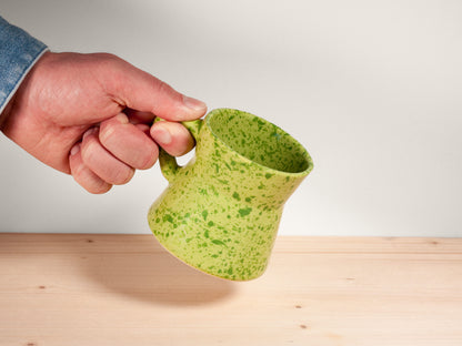 Diner Mug Triangle Handle – Pear