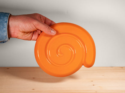 Spiral Trivet – Tangerine