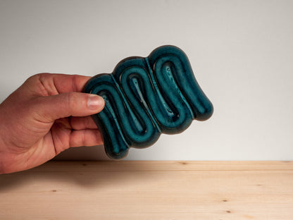 Squiggle Soap Tray – Deep Sea