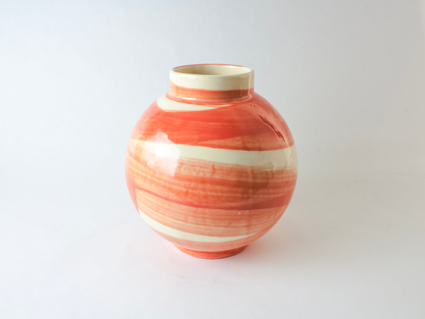 Large Orb Vase – Red