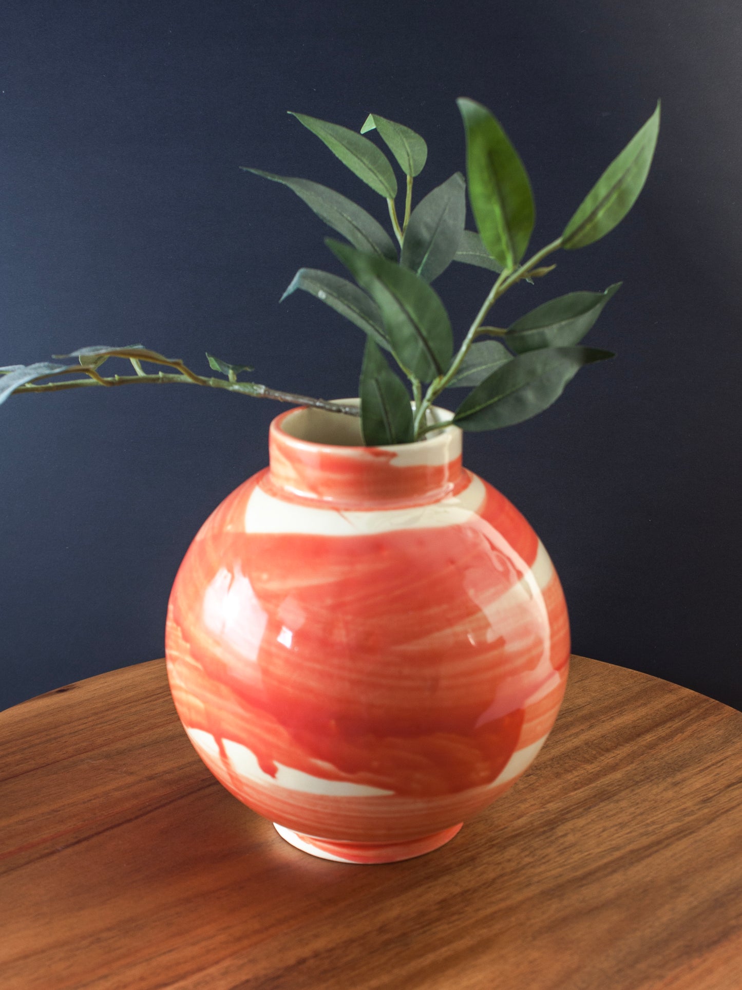 Large Orb Vase – Blue