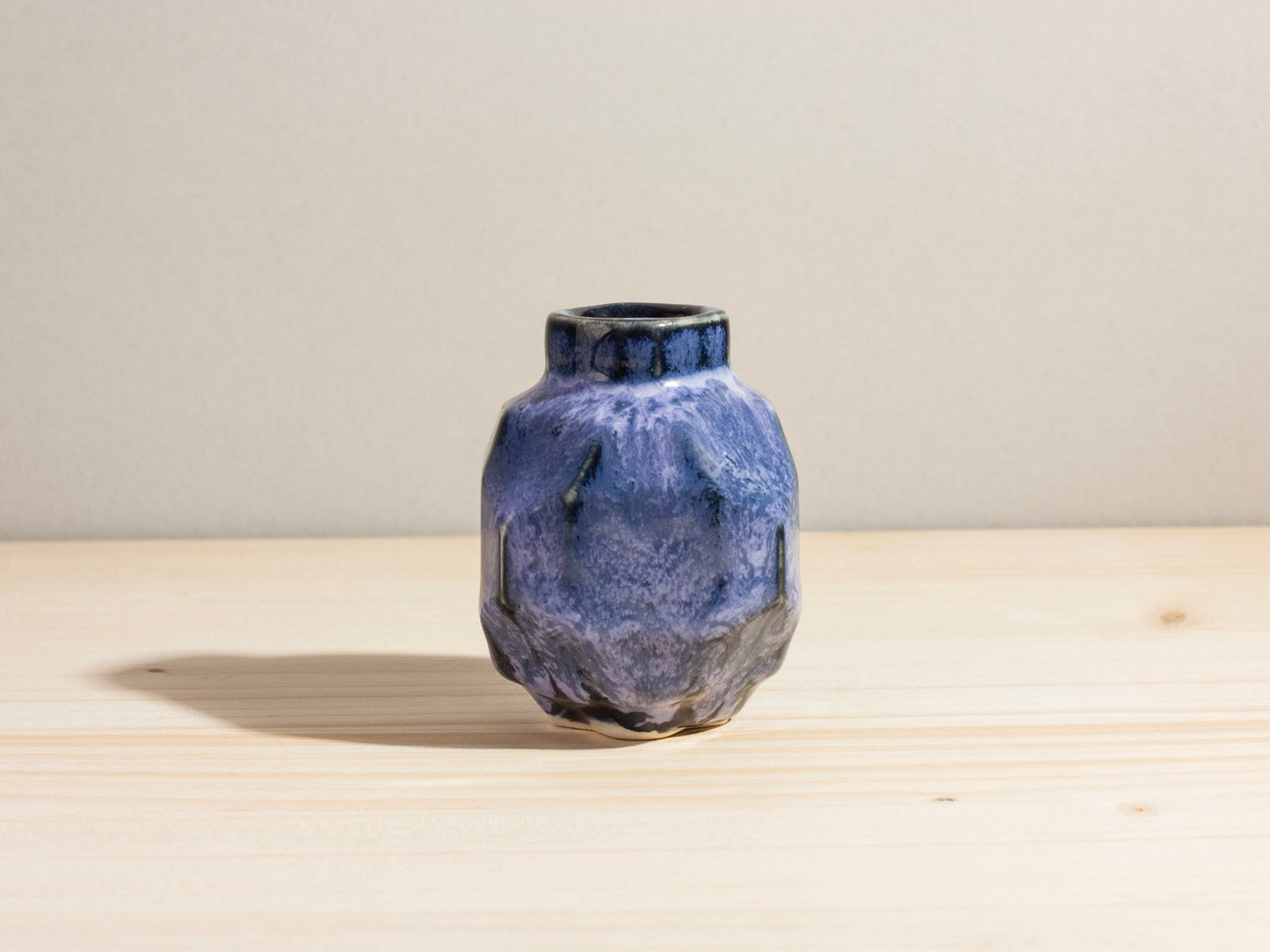 Geo Mini Bud Vase – Midnight