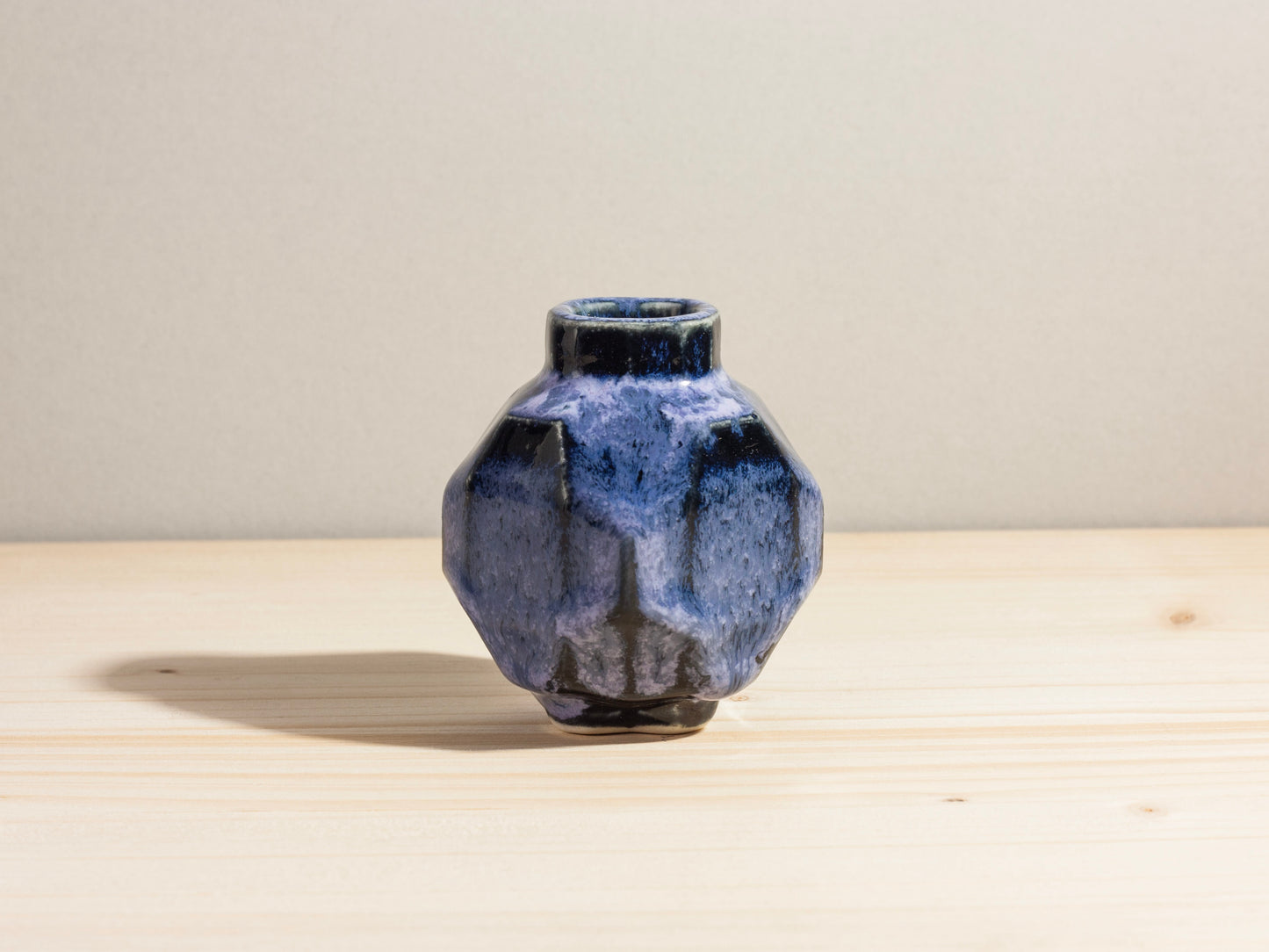 Geo Mini Bud Vase – Midnight