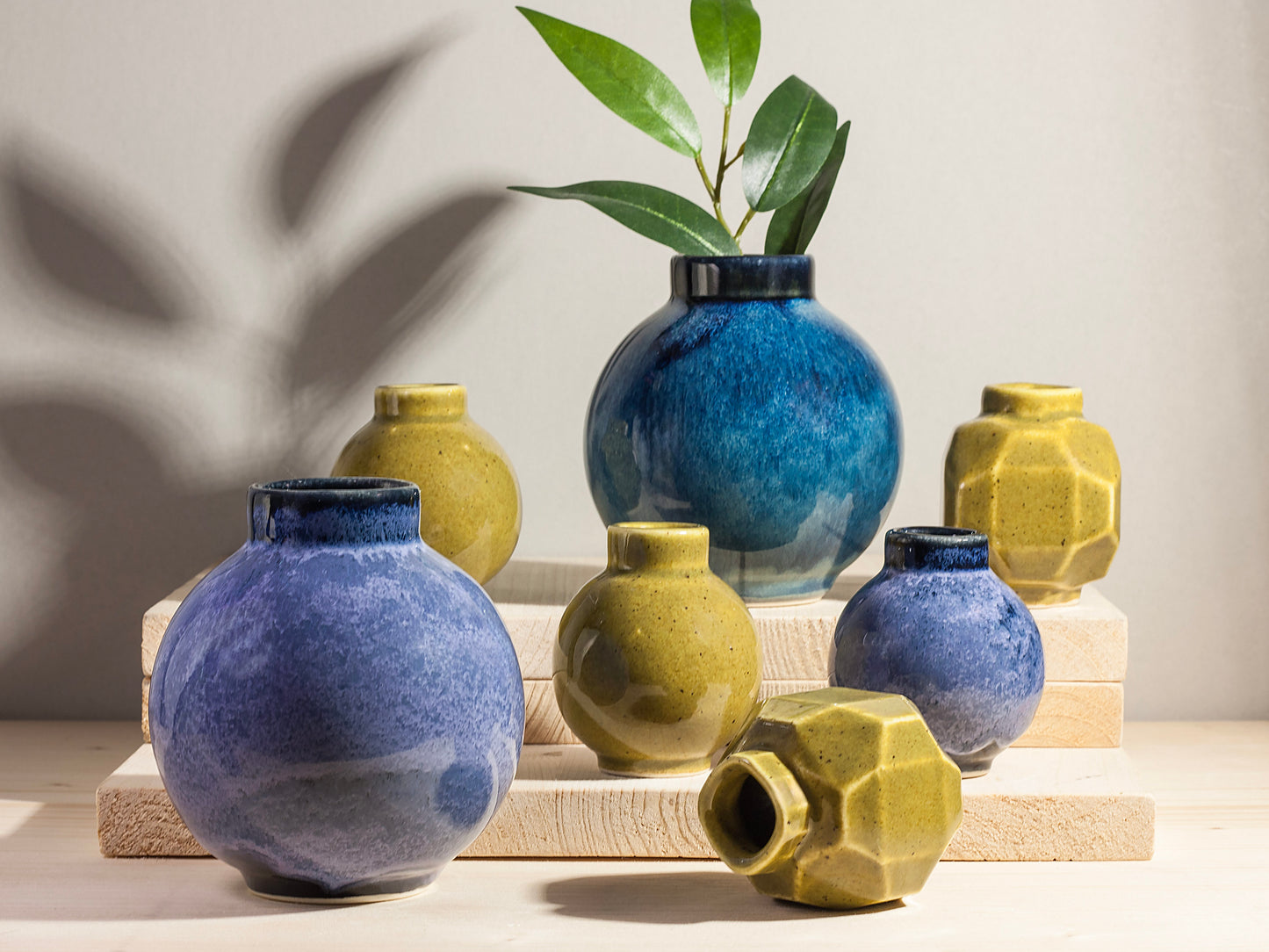 Small Orb Vase – Cerulean