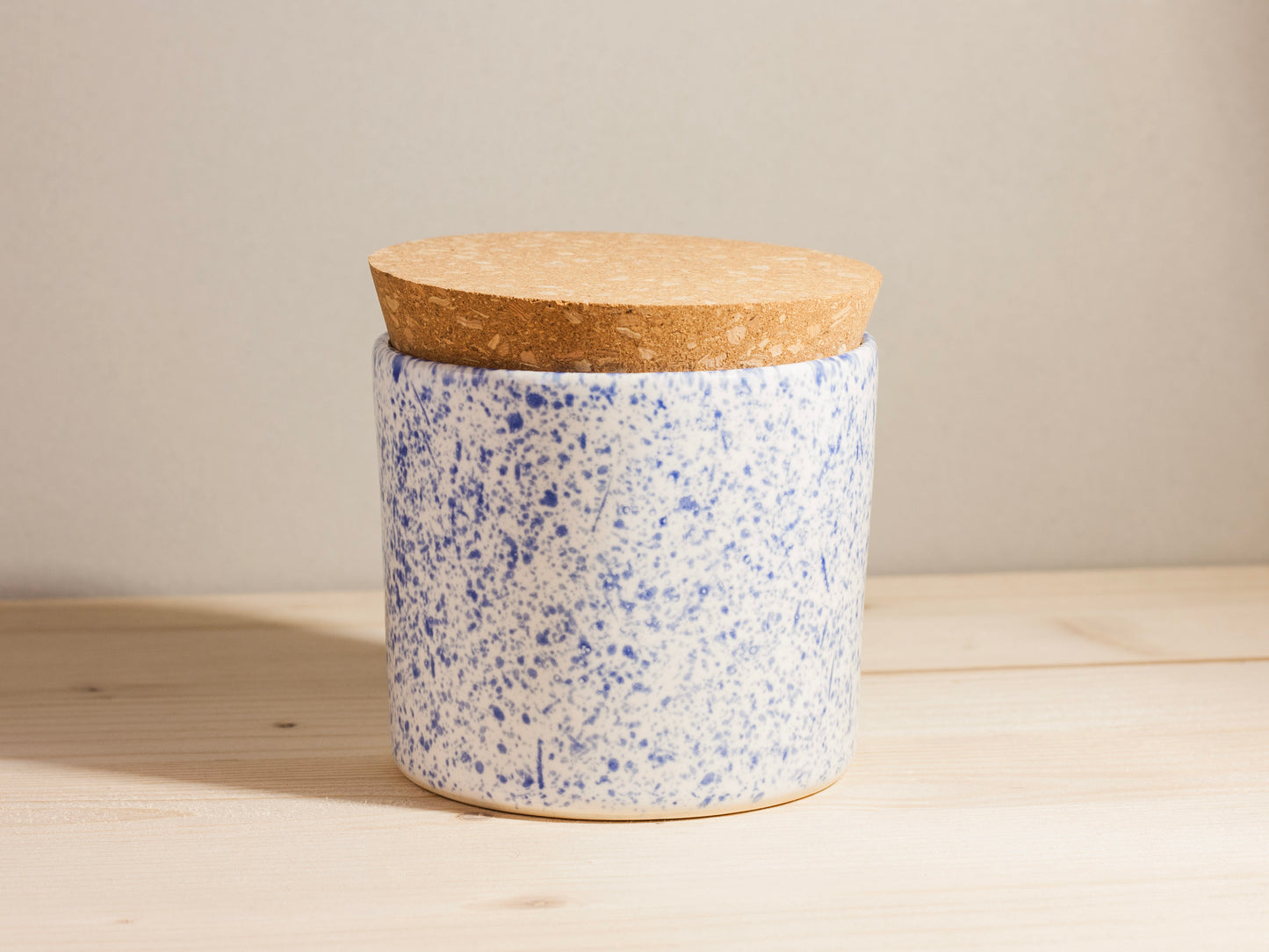 Stasher Jar – Blue Splatter