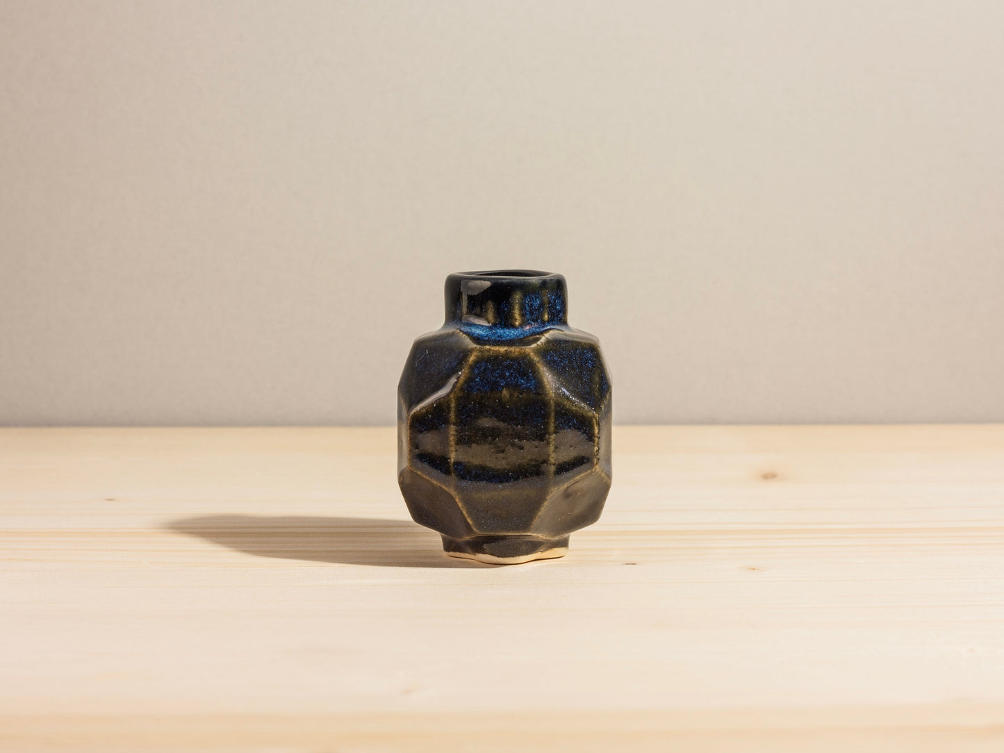 Geo Mini Bud Vase – Cerulean
