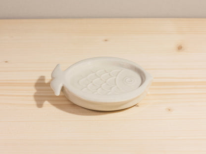 Fish Coaster – White