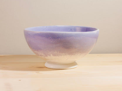 Pedestal Bowl – Brushed Lavender