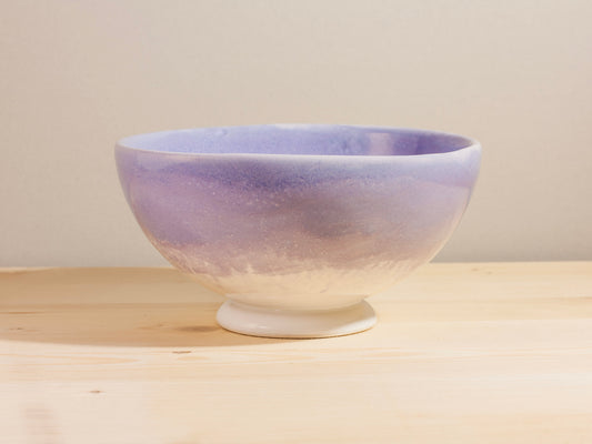Pedestal Bowl – Brushed Lavender