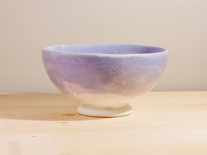 Pedestal Bowl – Brushed Lavender