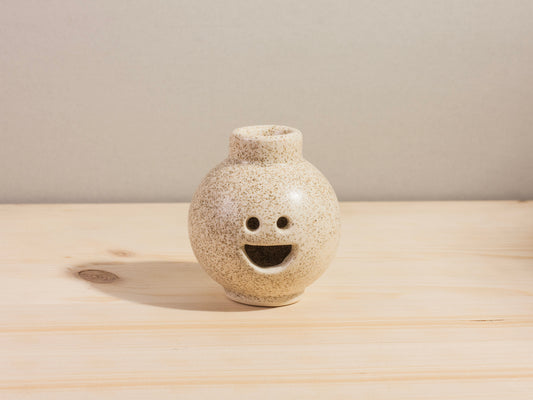 Spooky Mini Orb Ghost - White Speckle