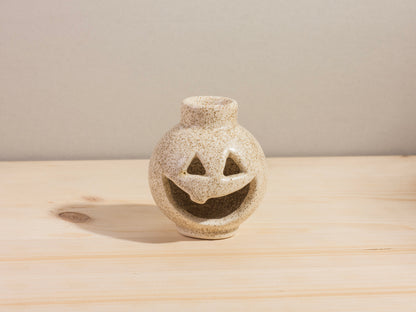 Spooky Mini Orb Toothy - White Speckle