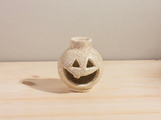 Spooky Mini Orb Toothy - White Speckle