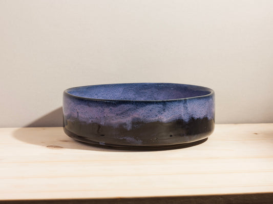 Flat Serving Bowl – Midnight