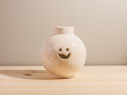 Spooky Orb Toothy - Orange Splatter