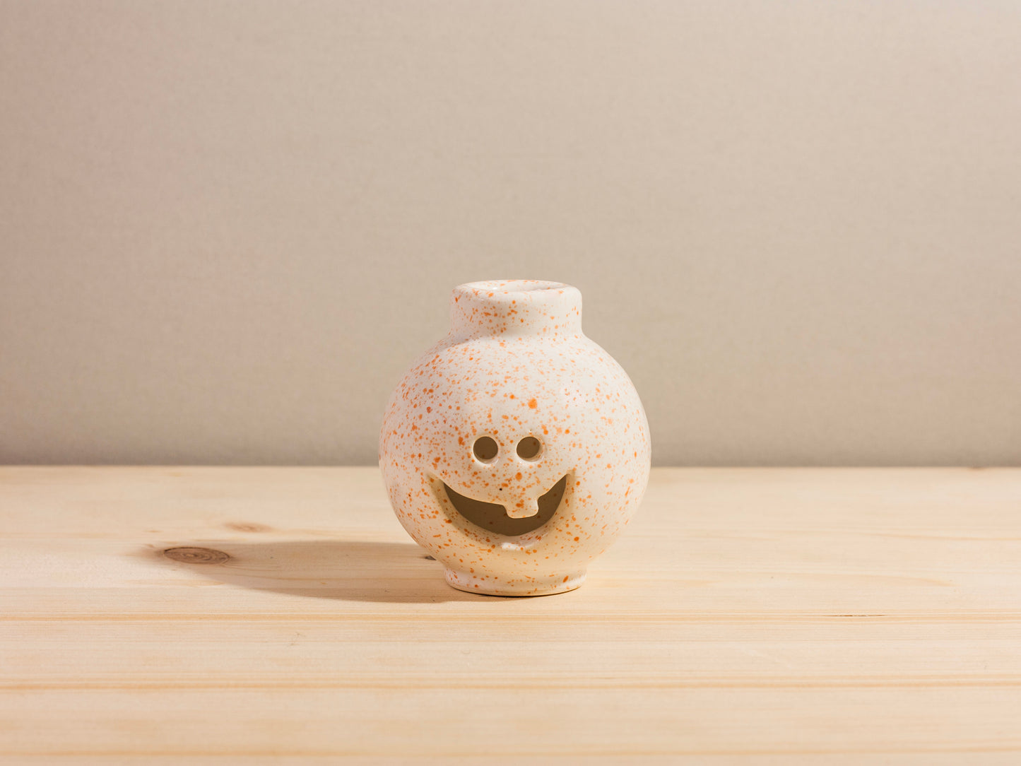 Spooky Mini Orb Toothy - Orange Splatter