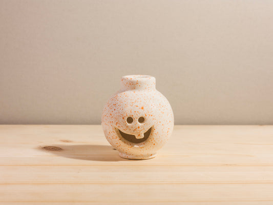 Spooky Mini Orb Toothy - Orange Splatter