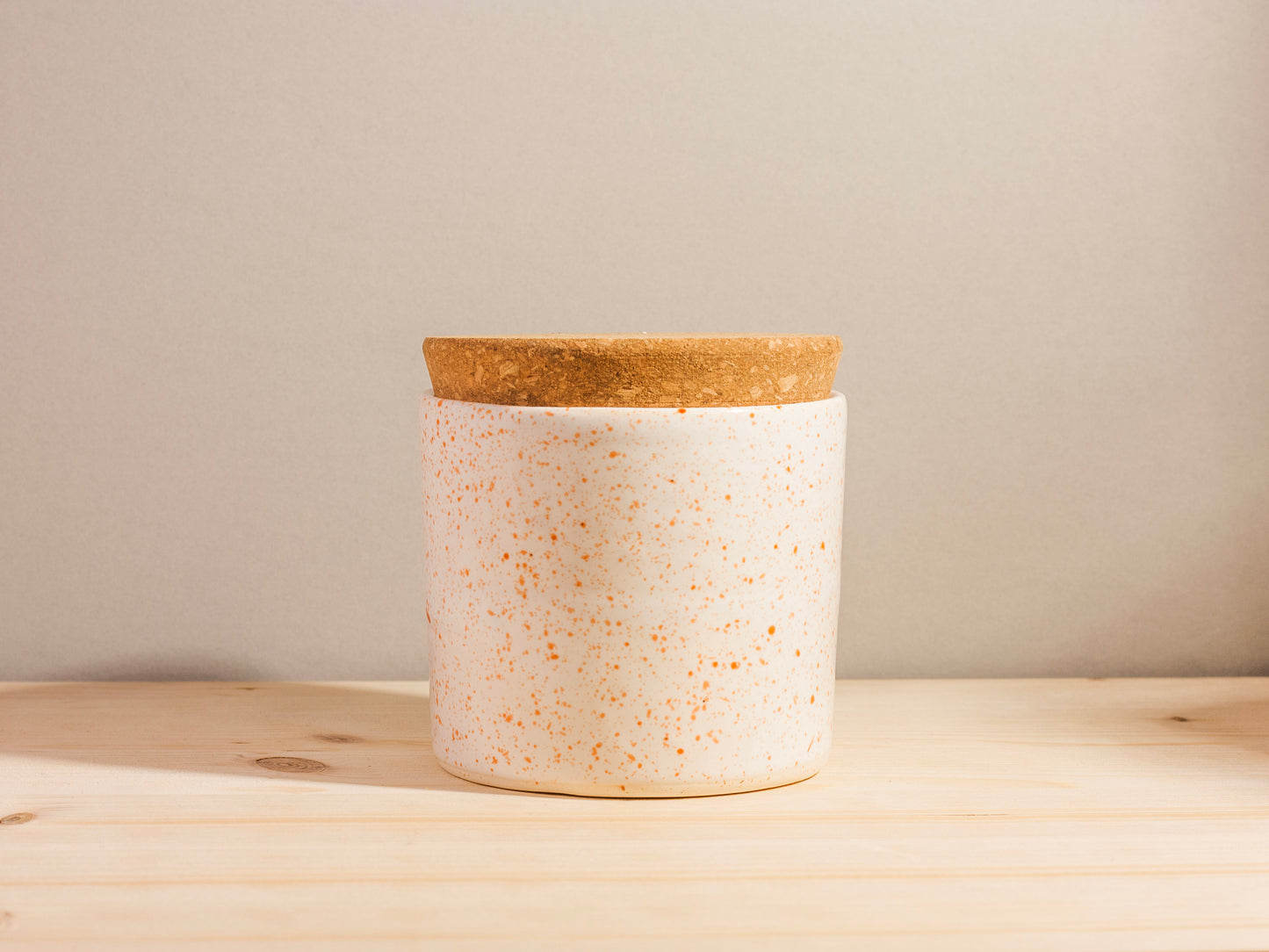 Stasher Jar – Orange Splatter