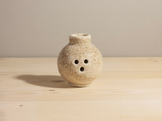 Spooky Mini Orb Ghost - White Speckle