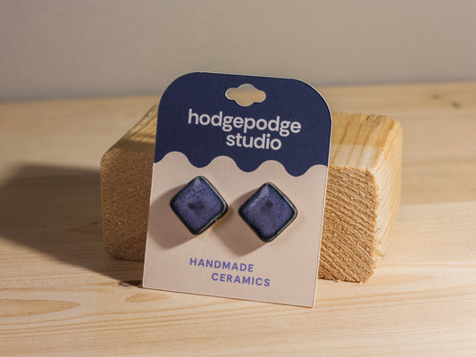 Chunky Studs – Squares – Midnight