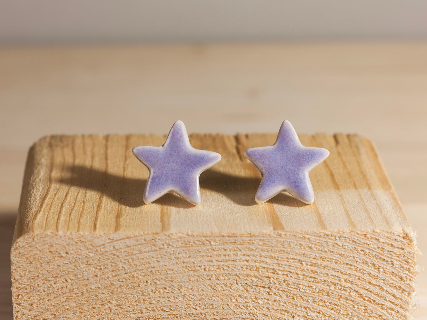 Chunky Studs – Stars – Lavender