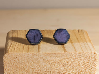 Chunky Studs – Hexagons – Midnight