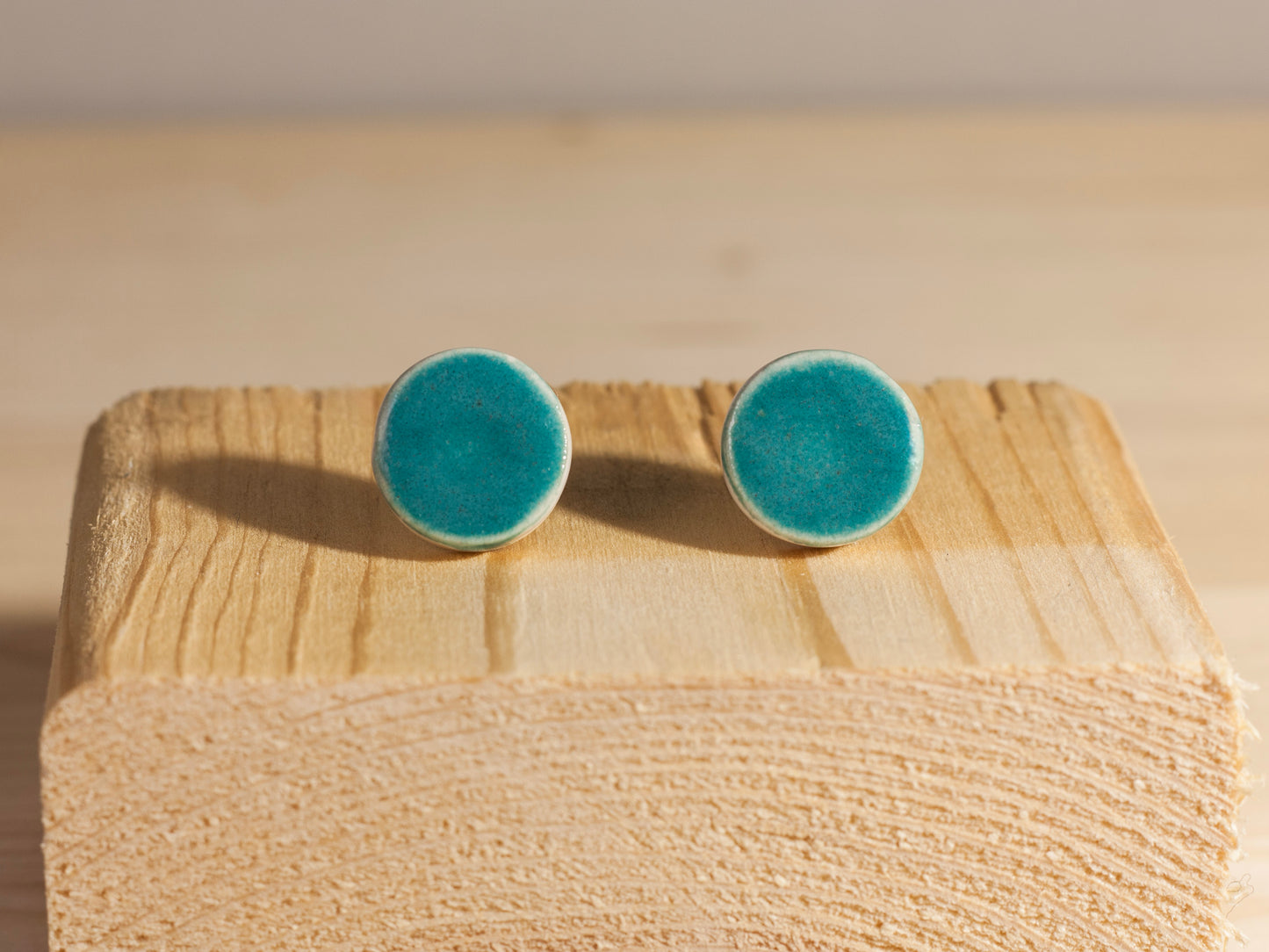 Chunky Studs – Circles – Turquoise