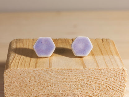 Chunky Studs – Hexagons – Lavender