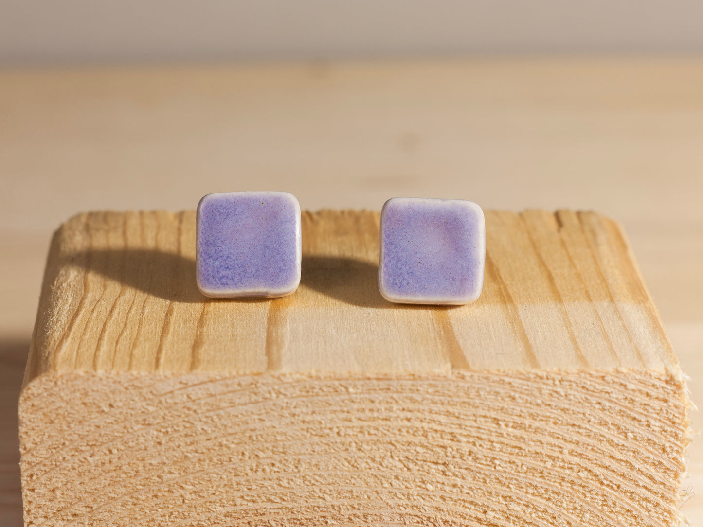 Chunky Studs – Squares – Lavender