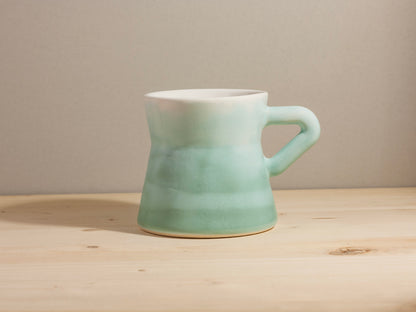 Diner Mug Triangle Handle – Seafoam
