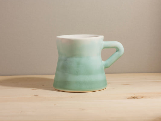 Diner Mug Triangle Handle – Seafoam