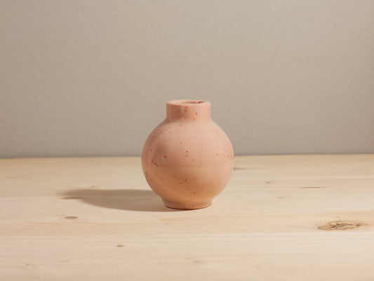 Mini Orb Bud Vase – Pink Sprinkles