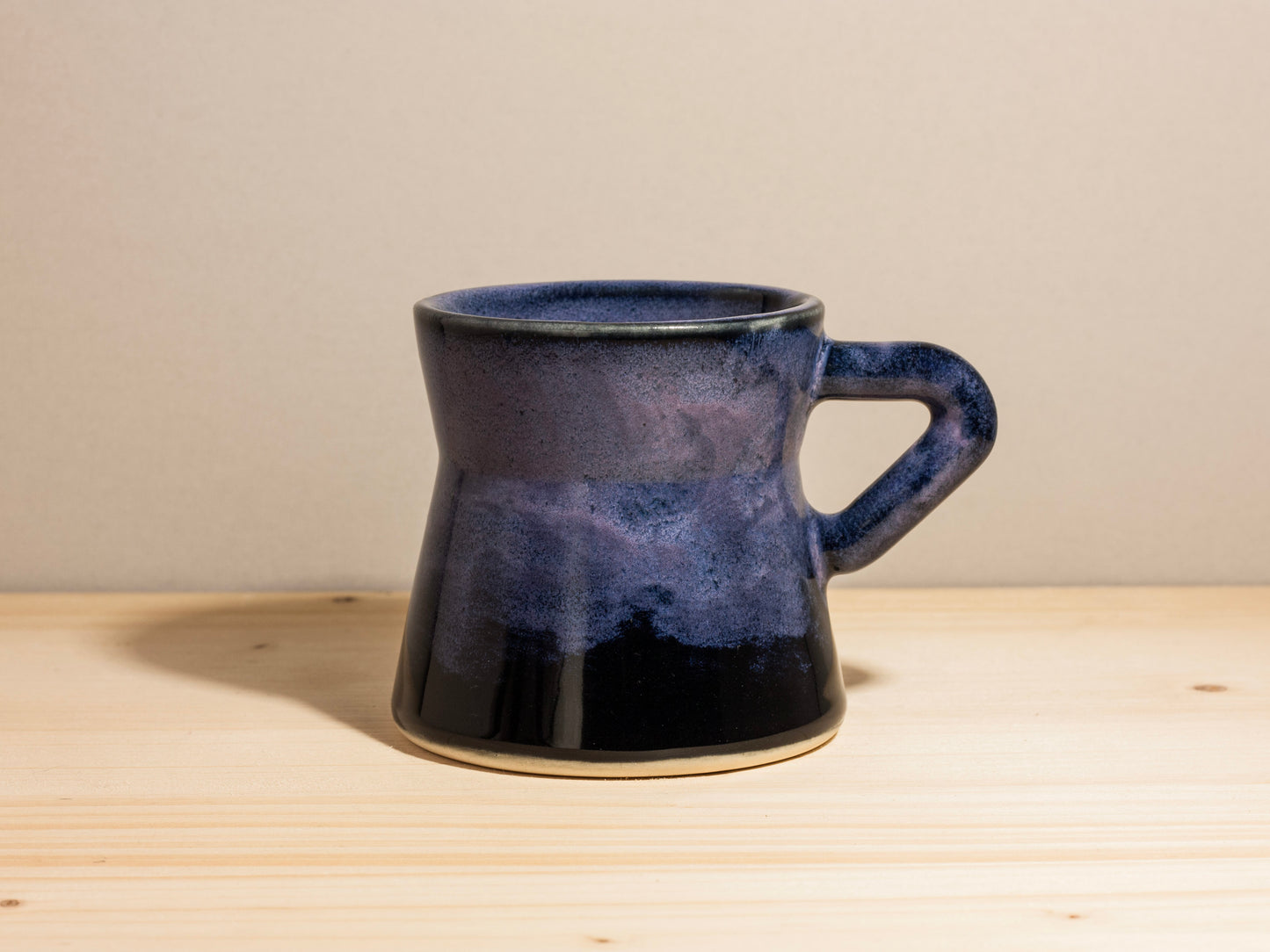 Diner Mug Triangle Handle – Midnight