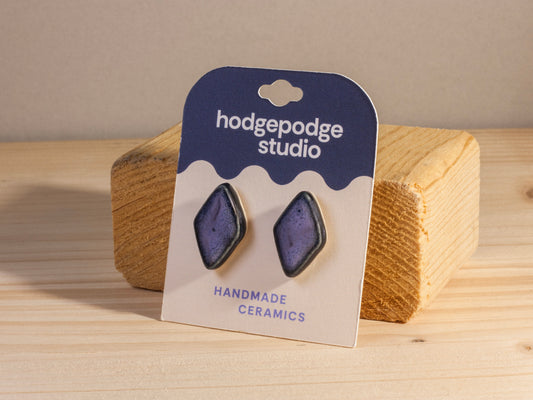 Chunky Studs – Diamonds – Midnight