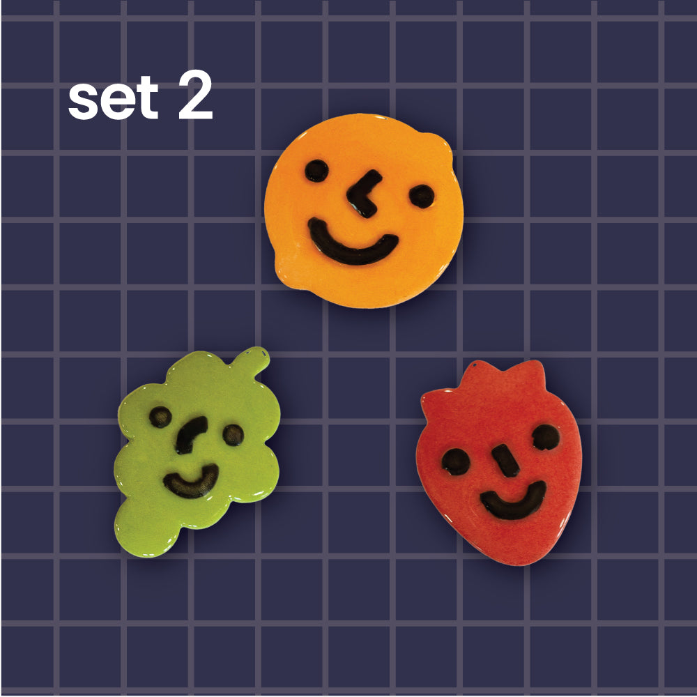 Cute Froots Magnet Set – Set of 3 Magnets